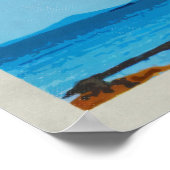 Chinamans Pet Hawaii Vintage Travel Poster (Hoek)