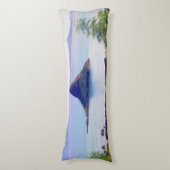 Chinamans Pet, Mokolii's Island Oahu Body Pillow Lichaamskussen (Voorkant Verticaal)