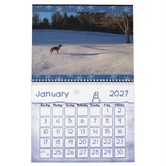 China's Dog Days 2009 Agenda Kalender (Jan 2027)