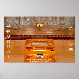 China's grootste orgelposter poster