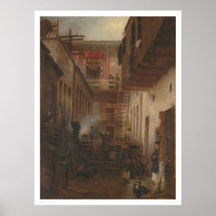 Chinatown Alley, Sing Yuen Washing & Ironing(1228) Poster