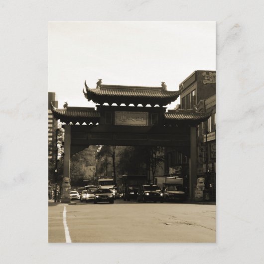 ChinaTown Briefkaart (Voorkant)