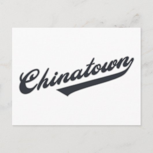 Chinatown Briefkaart (Voorkant)