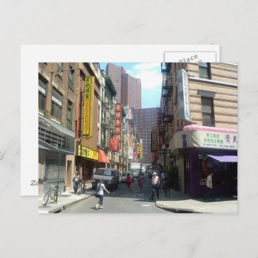 CHINATOWN BRIEFKAART (Voorkant / Achterkant)