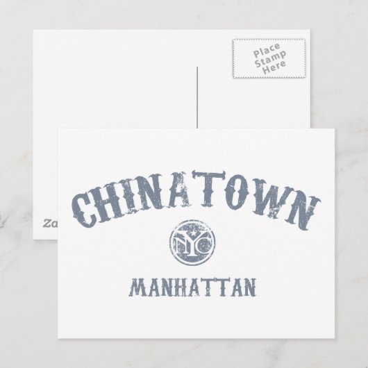 Chinatown Briefkaart (Voorkant / Achterkant)
