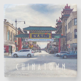 Chinatown Chicago Stone Onderzetter