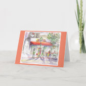 Chinatown Folding Holiday Card Feestdagen Kaart (Voorkant)