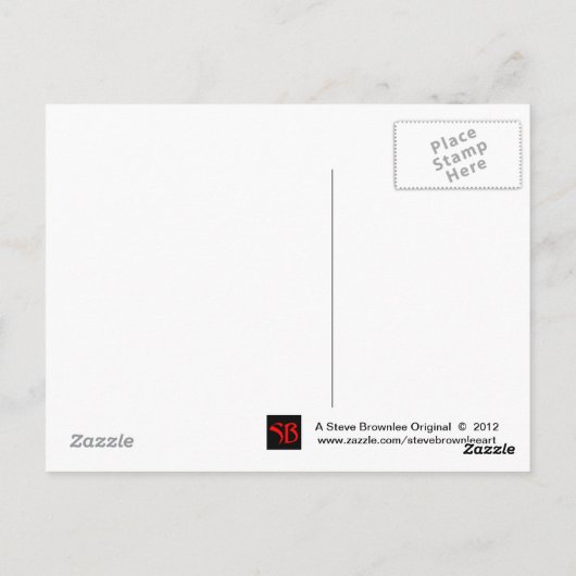 Chinatown Gate Briefkaart (Achterkant)