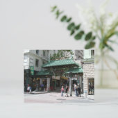 Chinatown Gate, San Francisco Foto Briefkaarten (Staand voorkant)