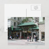 Chinatown Gate, San Francisco Foto Briefkaarten (Voorkant / Achterkant)