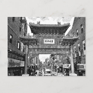 Chinatown in Philadelphia Briefkaart