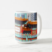 Chinatown in Washington D.C. Koffiemok (Voorkant rechts)