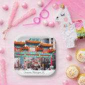 Chinatown in Washington D.C. Papieren Bordje (Feest)