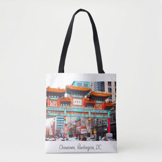 Chinatown in Washington D.C. Tote Bag (Voorkant)