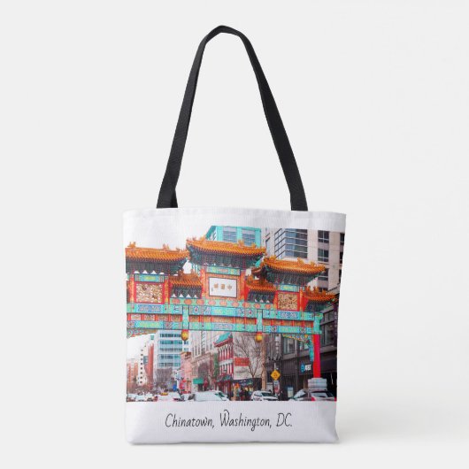 Chinatown in Washington D.C. Tote Bag (Achterkant)