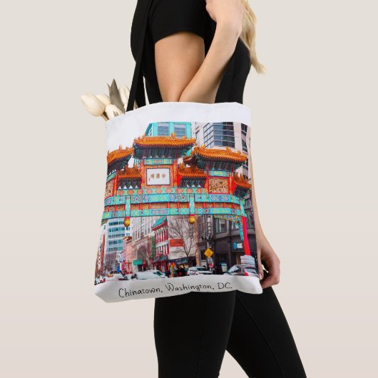 Chinatown in Washington D.C. Tote Bag (Dichtbij)