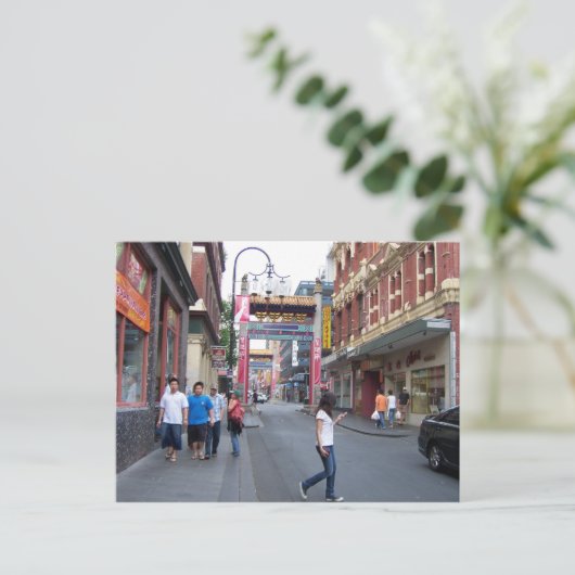 Chinatown - Melbourne, Australië Briefkaart (Staand voorkant)