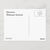 Chinatown - Melbourne, Australië Briefkaart (Achterkant)