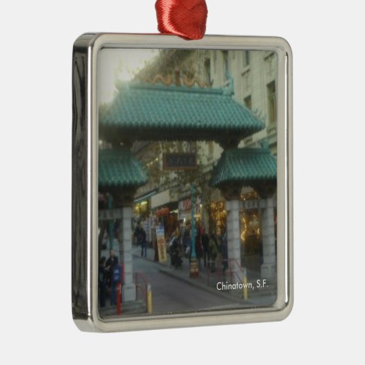 ChinaTown Metalen Ornament (Rechts)