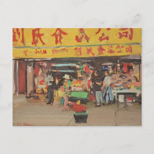 Chinatown New York 2012 Briefkaart (Voorkant)