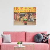 Chinatown New York 2012 Canvas Afdruk (Insitu (Woonkamer))