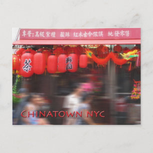 Chinatown New York City Briefkaart