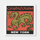 Chinatown New York Magneet (Voorkant)