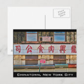 Chinatown, NYC Briefkaart (Voorkant / Achterkant)