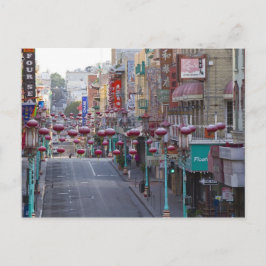 Chinatown op Grant Street in San Francisco, Briefkaart