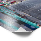 Chinatown op Grant Street in San Francisco. Foto Afdruk (Hoek)