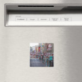 Chinatown op Grant Street in San Francisco. Magneet (Insitu (Vaatwasser))