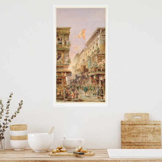Chinatown San Francisco (0108A) Poster (Keuken)