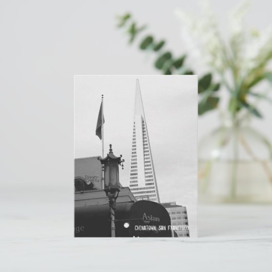 Chinatown, San Francisco Briefkaart (Staand voorkant)