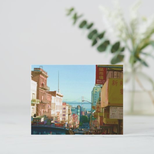Chinatown San Francisco Briefkaart (Staand voorkant)