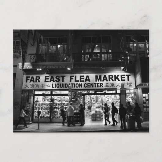 Chinatown, San Francisco, CA. Briefkaart (Voorkant)