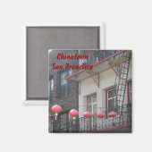 Chinatown San Francisco Magneet (Voorkant / Achterkant)