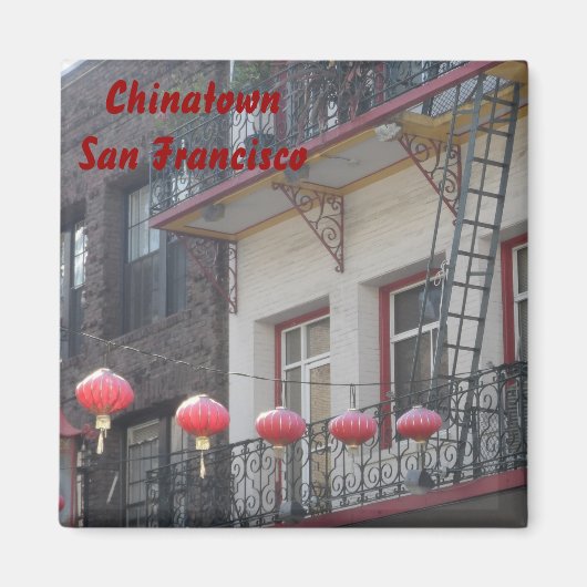 Chinatown San Francisco Magneet (Voorkant)