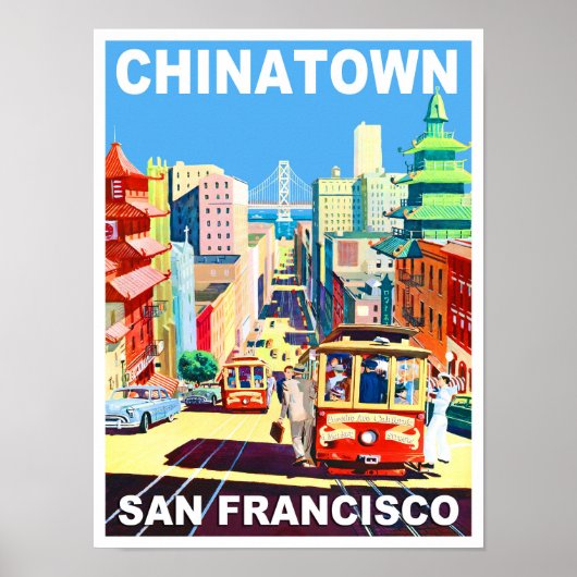 Chinatown San Francisco Poster (Voorkant)