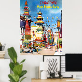Chinatown, San Francisco Poster (Thuiskantoor)