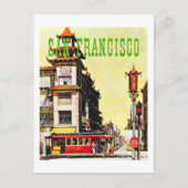  Chinatown San Francisco Travel Briefkaart (Voorkant)