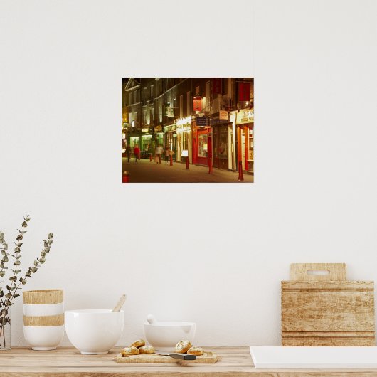 Chinatown, Soho, Londen, Engeland, Verenigd Konink Poster (Keuken)