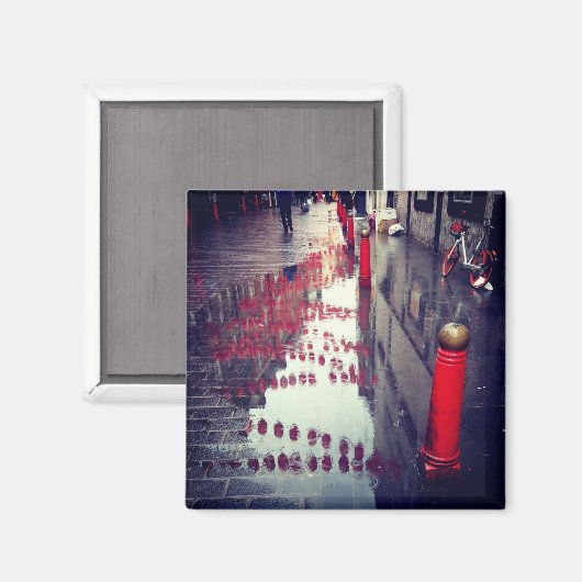 Chinatown, Soho, Londen Magneet (Voorkant / Achterkant)