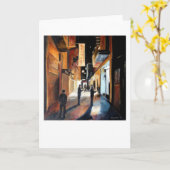 Chinatown Treasure Hunt beroemd gemaakt door Trina Kaart (Gele Bloem)