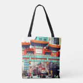 Chinatown. Washington, DC, Verenigde Staten Tote Bag (Achterkant)