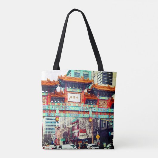 Chinatown. Washington, DC, Verenigde Staten Tote Bag (Achterkant)