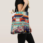 Chinatown. Washington, DC, Verenigde Staten Tote Bag (Dichtbij)