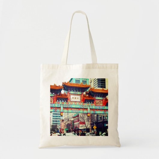 Chinatown. Washington, DC, Verenigde Staten Tote Bag (Voorkant)