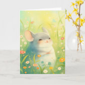 Chinchilla Blissful Garden Kaart (Gele Bloem)