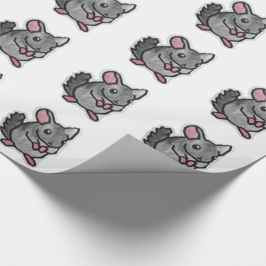 Chinchilla Cadeaupapier (Hoek)