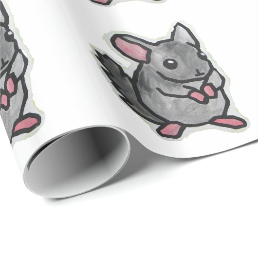 Chinchilla Cadeaupapier (Rol Hoek)